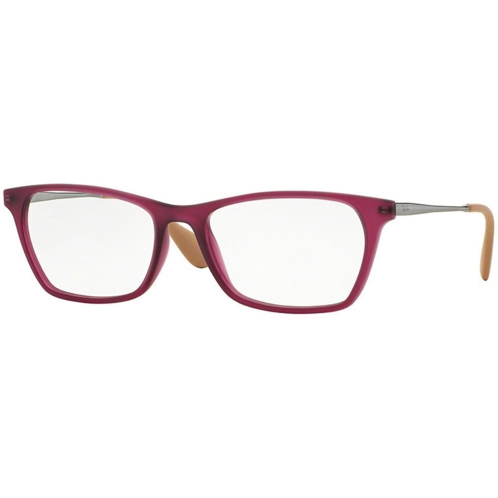 Ray-Ban Eyeglasses Purple w/Demo Lens